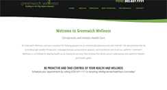 Desktop Screenshot of greenwichwellness.com